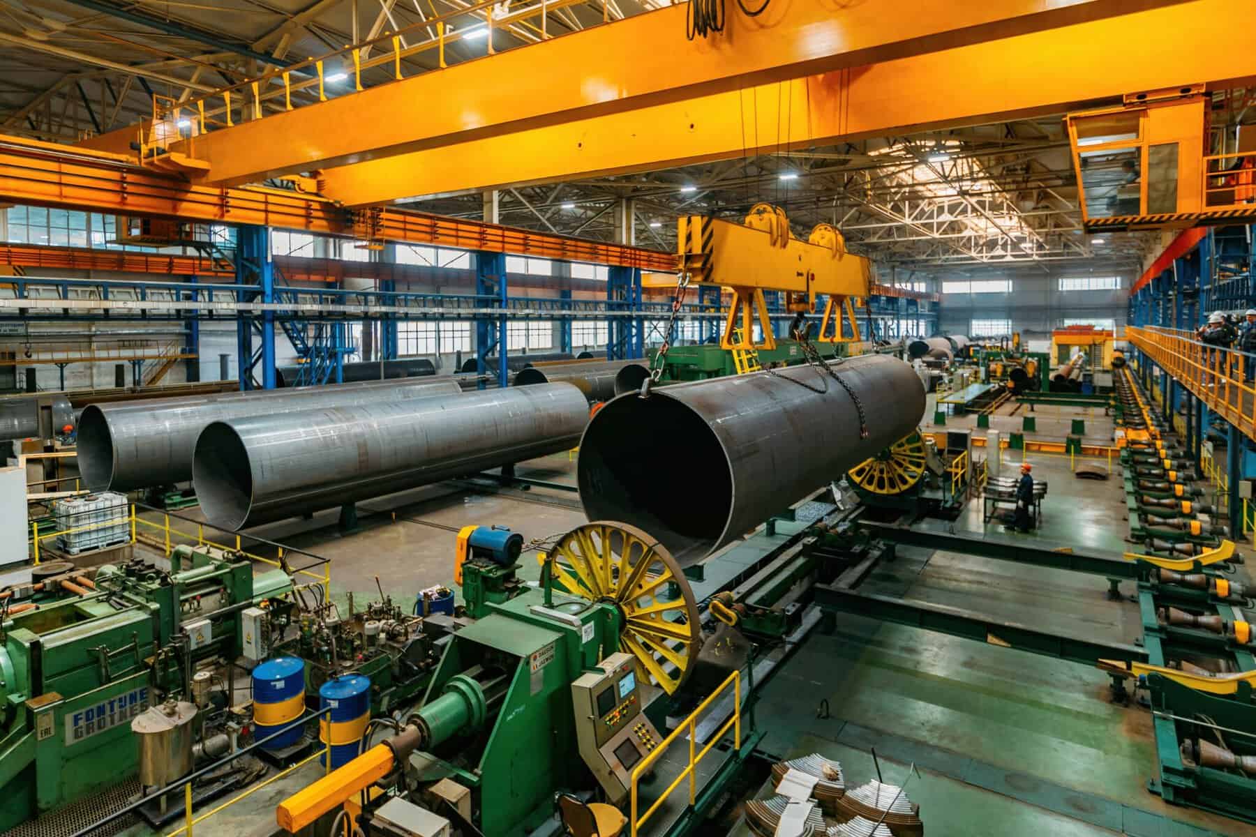 Industry pipes